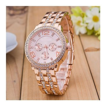 ladies designer watches rose gold