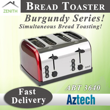 Burgundy toaster clearance