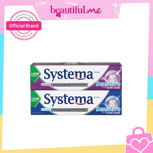 Qoo10 - B1F1 [Systema] Sensitive Toothpaste (Fresh Mint / Salted Mint ...