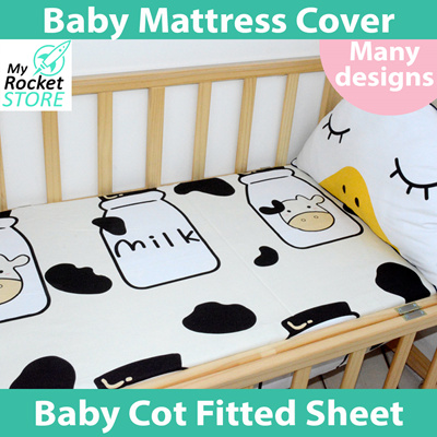 Qoo10 Cot Fitted Sheet Baby Maternity