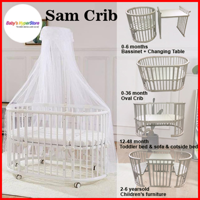 Qoo10 Beblum Sam Crib Baby Maternity