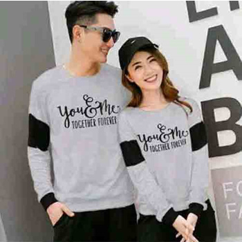 Qoo10 Baju Hoodie Couple Sweater Kaos Pasangan Kopel Kapel