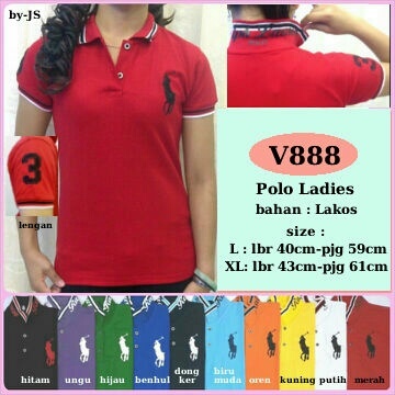 Qoo10 Baju  Polo  Wanita Pakaian