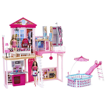 Barbie two story house hot sale