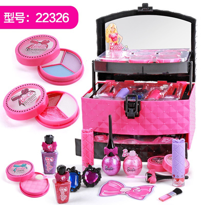barbie girl makeup box