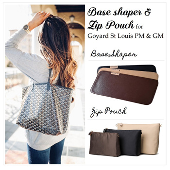 Qoo10 - Base shaper and Zip Pouch for LV Neverfull PM MM GM