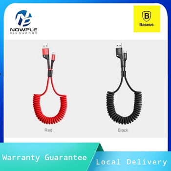 Baseus Fish Eye Spring Data Cable spring cable USB / Lightning 1M