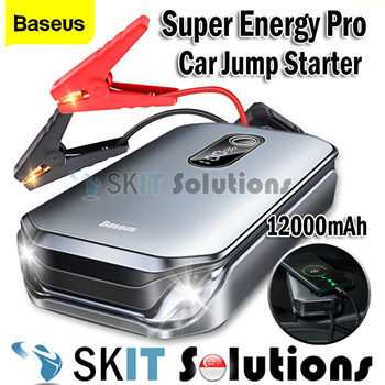 Qoo10 - Baseus Super Energy Pro Car Jump Starter 12000mAh Vehicle PowerBank  Re : Cell Phone Acces