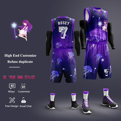 basketball jersey violet