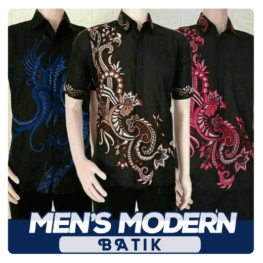 Qoo10 Batik Modern Men Various Corak From Solo Men S Clothing