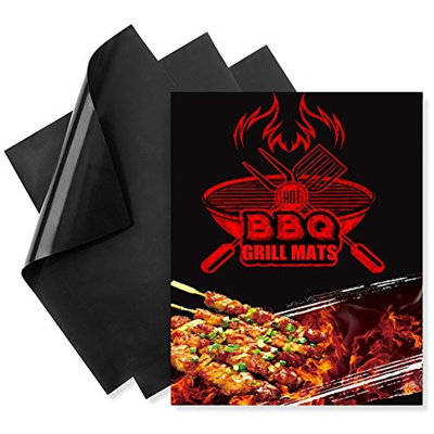 Qoo10 Bbq Grill Mat Set Of 3 Rosimo 100 Non Stick Miracle Bbq