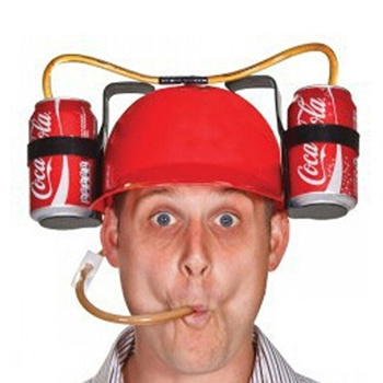 Qoo10 - Hard Hat Beer Holder : Toys