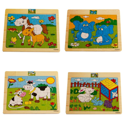 Qoo10 - Best Buy !! Momo Puzzle Wooden Animal 8 Gambar 18