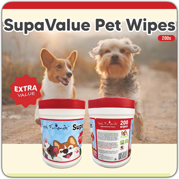 Qoo10 BEST FRIENDS SUPA VALUE PET Wipes Hypoallergenic