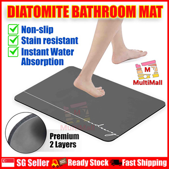 Buy Wholesale China Fast Water Absorption Diatomite Soft Bath Mat