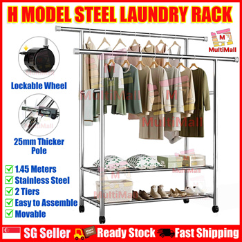 Heavy Duty Multifunctional Stainless Steel Multifunctional Clothes Drying  Rack Popular in Malaysia - China Clothes Drying Rack and Cloth Hangers  price