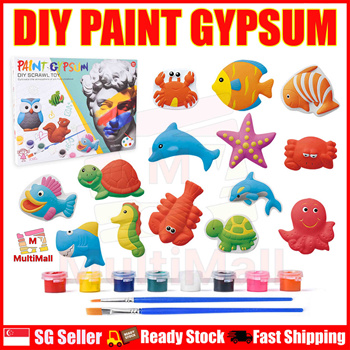 Gypsum Painting Kit Arts And Crafts For Kids Ages 3 5 6 8 8 12 Diy