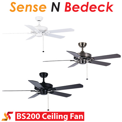 Bestarbestar Bs200 52 Inch Ceiling Fan Remote Control Fan Light