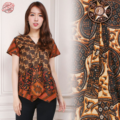 20+ Inspirasi Batik Shirt Women