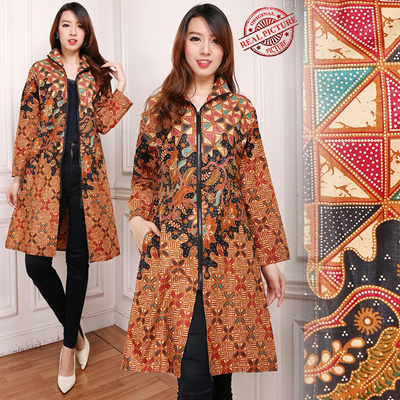 Big Sale Top Long Tunik Kihan Batik Wanita