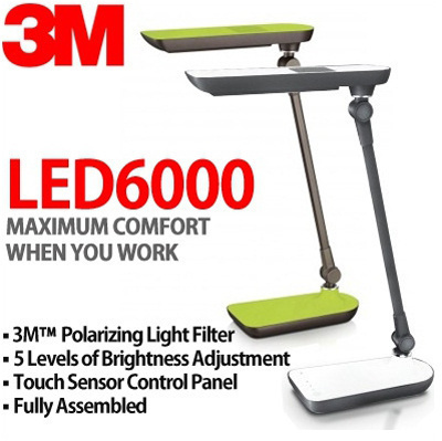 Qoo10 Big Sales 3m Led Desk Lamp 6000 Polarising Desk Light