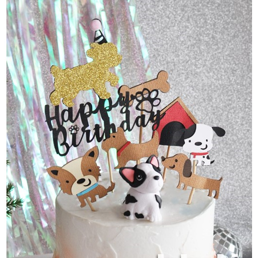 dog cake shape