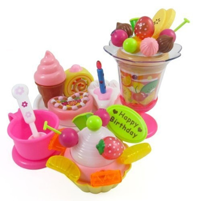 ice cream play food set