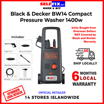 BLACK+DECKER BW15-IN Pressure Washer Price in India - Buy BLACK+DECKER  BW15-IN Pressure Washer online at