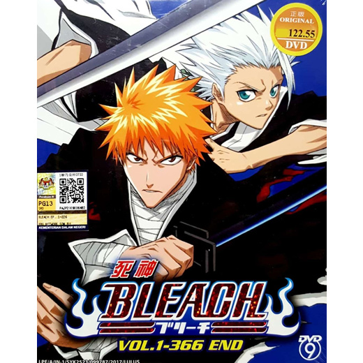 Qoo10 Bleach Complete Anime Tv Series Dvd Box Set 1 366 Epis Cd Dvd