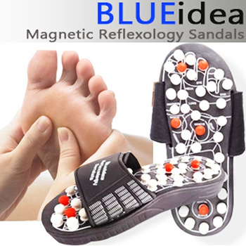 Foot Massage Slippers Health Shoe Massages Reflexology Sandals Foot  Massager Slipper Acupressure Unisex Size - 5