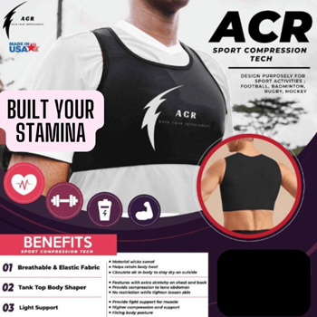 Qoo10 - (Body Support) ACR Chest Compression Vest : Sportswear