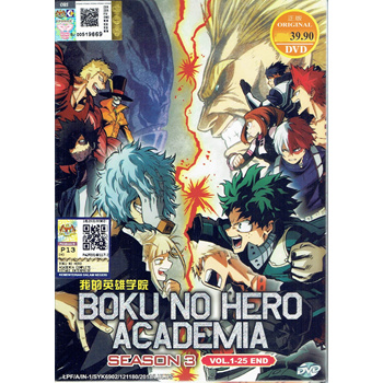Anime DVD My Hero Academia Season 6 Eps 1-25 Complete ENGLISH DUBBED -  BRAND NEW