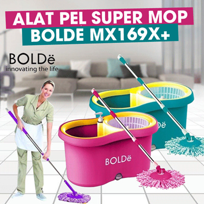 Qoo10 Bolde Super Mop Premier Alat Pel Otomatis Free 