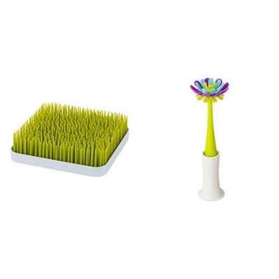 Qoo10 Boon Grass Countertop Drying Rack With Forb Bottle Brush