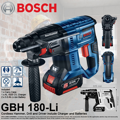 Qoo10 Bosch Gbh180 Li Tools Gardening