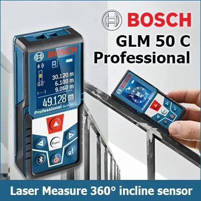 Qoo10 Bosch Glm 50 C Bluetooth Enabled Laser Digital Distance