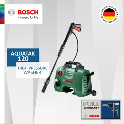 Bosch Easyaquatak 120 High Pressure Washer Outdoor Power Tools
