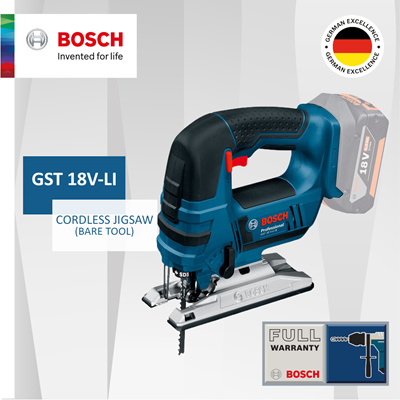 Qoo10 Official E Store Bosch Gst 18v Li Bare Tool Cordless