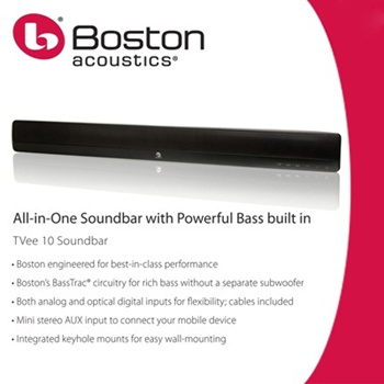 Boston tvee best sale 10 soundbar