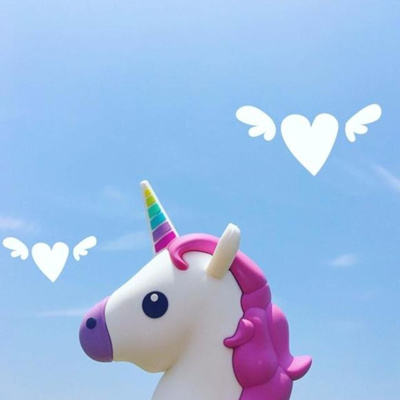 Qoo10 Brand Instocks Rainbow Horn Unicorn Emoji Apple Iphone Android