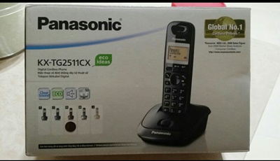 Qoo10 Brand New Panasonic Cordless Desk Phone Price Negotiable