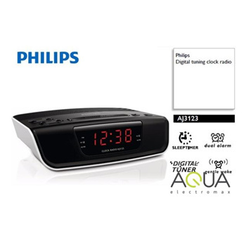 Philips Digital tuning clock radio AJ3123/12 