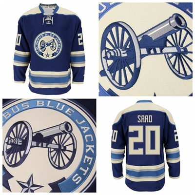 columbus blue jackets saad jersey