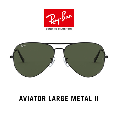 aviator large metal sunglasses