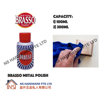 Qoo10 - Brasso Metal Polish 100ml or 200ml Brass Copper Steel Polish :  Household