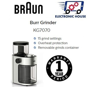 Braun KG7070 Burr Coffee Grinder