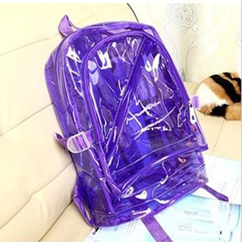 Neon transparent clearance backpack