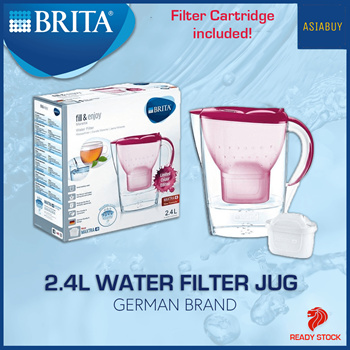 Water Filter Jug Brita Marella 2.5 liter with 1 free filter
