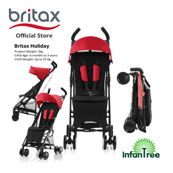 britax light deluxe stroller