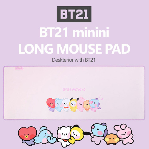 티몬월드 ★authentic★bt21 By Bts★bt21 Minini Long Mouse Pad Large Desk